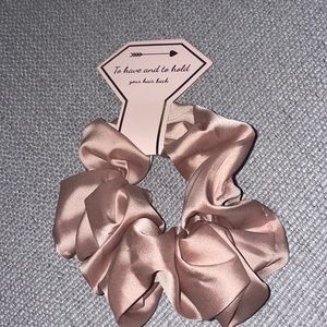 ✨NEW✨ Rose Gold Satin Scrunchie
